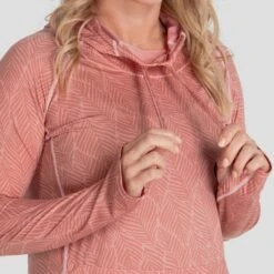 NRS Silkweight Hoodie Dress -4Corners Riversports 10112 02 Mauve Model Detail2 090121 1000x1000 a57c1318 048e 40d3 8c84 a7aa904df304