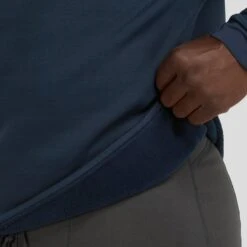 NRS Expedition Hoodie - Men's -4Corners Riversports 10133 03 Navy Model inside 091123 1000x1000 1d77e755 c8bd 4a16 9e95 5f155e343820