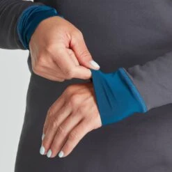 NRS Expedition Weight Shirt - Women's 9 NRS Expedition Weight Shirt - Women's -4Corners Riversports 10135 06 DarkShadow Model Detail 070821 1000x1000 c098bf9f bc41 4c07 97e2 2de3c3185a42