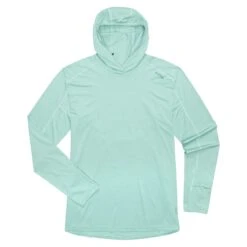 NRS Silkweight Hoodie - Men's -4Corners Riversports 10139 06 MsSilkweightHoodie Aquifer laydown 011425 2000x2000 94bbd9b4 187f 4b0d abfb 8001470a6a6a