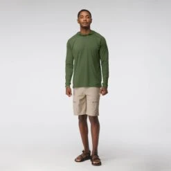 NRS Silkweight Hoodie - Men's -4Corners Riversports 10139 06 MsSilkweightHoodie Pineneedle front 11425 2000x2000 4da3a708 a142 4205 959f b08e905500e3