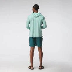 NRS Silkweight Hoodie - Men's -4Corners Riversports 10139 06 MsSilkweightHoodie aquifer back 011525 2000x2000 aafc0d38 9b36 4e6c 962a b38372abcbf9