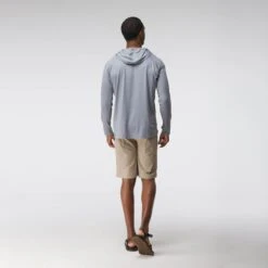 NRS Silkweight Hoodie - Men's -4Corners Riversports 10139 06 MsSilkweightHoodie stone back 1 2000x2000 9bd65a46 11be 4d88 8069 fa9c12c532b8