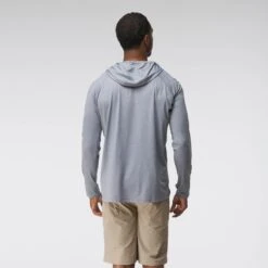 NRS Silkweight Hoodie - Men's -4Corners Riversports 10139 06 MsSilkweightHoodie stone back 1 Crop 2000x2000 aef9b9c6 13ba 416e 8c24 9fcb82ecd2f8