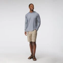 NRS Silkweight Hoodie - Men's -4Corners Riversports 10139 06 MsSilkweightHoodie stone front 3 2000x2000 18372128 f2f1 4477 a726 7cf008a20f87