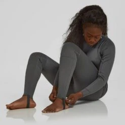 NRS Expedition Weight Union Suit - Women's -4Corners Riversports 10161 02 Graphite Model FrontV2 090823 1000x1000 0a679b78 438e 42b8 a5a9 c3349b75f26b