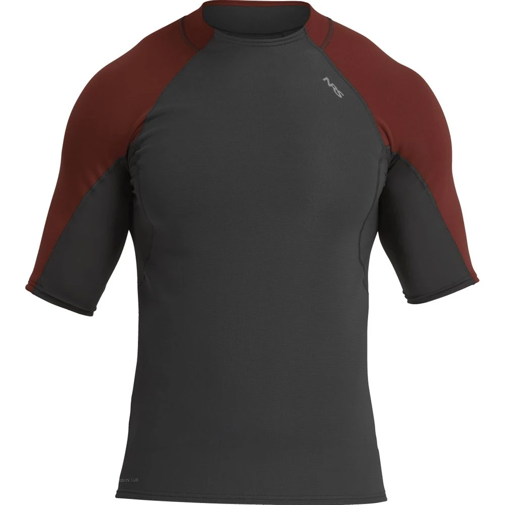 Hydroskin 0.5mm Short Sleeve Shirt - Men's NRS Hydroskin 0.5mm Short Sleeve Shirt - Men's -4Corners Riversports 15001 08 GraphiteBrick na Front 080723 1000x1000 732bcb27 9c7e 4a29 a129 07a30760f2ab