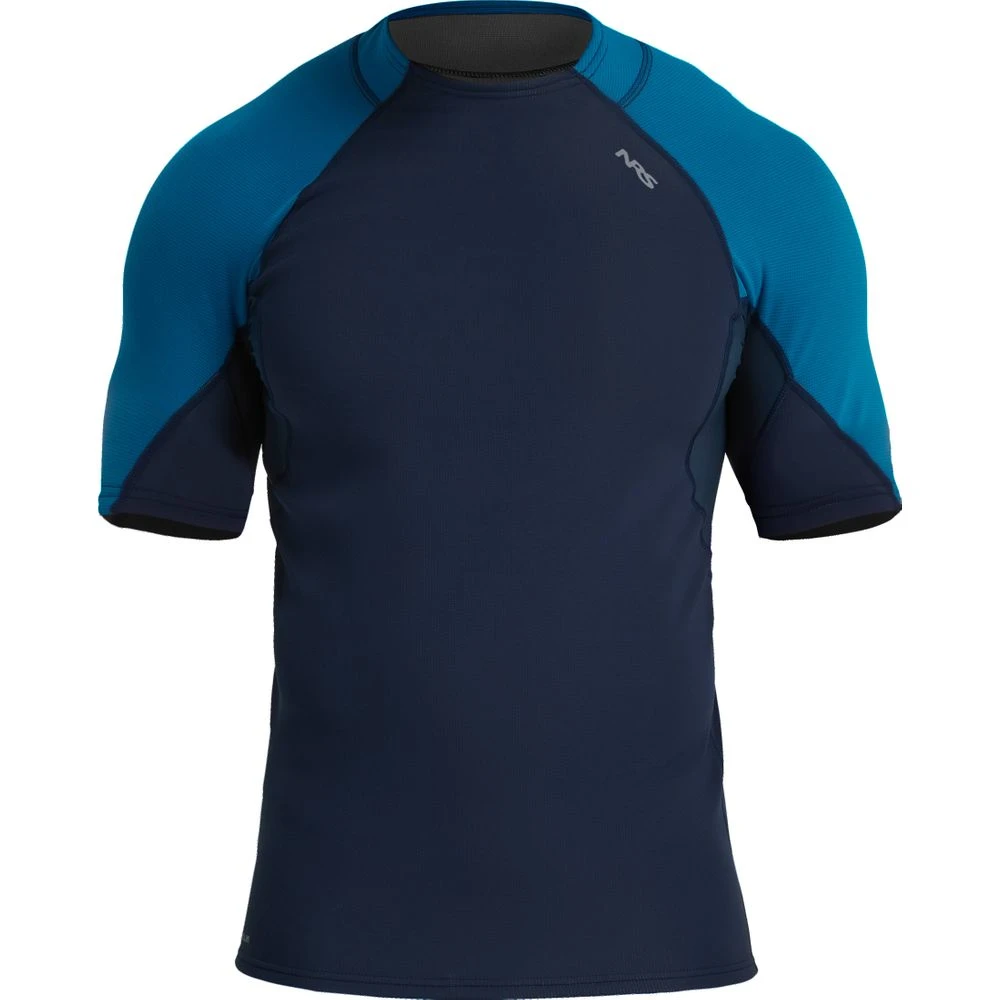 Hydroskin 0.5mm Short Sleeve Shirt - Men's NRS Hydroskin 0.5mm Short Sleeve Shirt - Men's -4Corners Riversports 15001 08 NavyMykonos na Front 080723 1000x1000 83b2b36a 60b6 42bc 9073 f1c314464e65