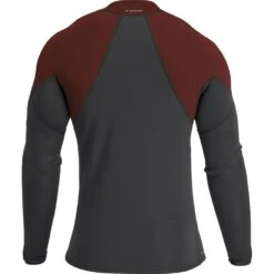NRS Hydroskin 0.5mm Long Sleeve Shirt - Men's -4Corners Riversports 15002 07 GraphiteBrick na Back 080723 1000x1000 eaa7dae0 6f6c 4824 927a fe27eae1dba1