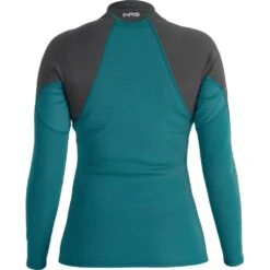 NRS Hydroskin 0.5mm Long Sleeve Shirt - Women's -4Corners Riversports 15004 06 HarborGraphite na Back 080723 1000x1000 715f6162 5a65 4558 9439 b83544a644ed