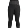 NRS Hydroskin 0.5mm Capri - Women's -4Corners Riversports 15017 06 BlackGraphite na Front 080723 1000x1000 a0522684 df2d 49fd a952 aea22954441b