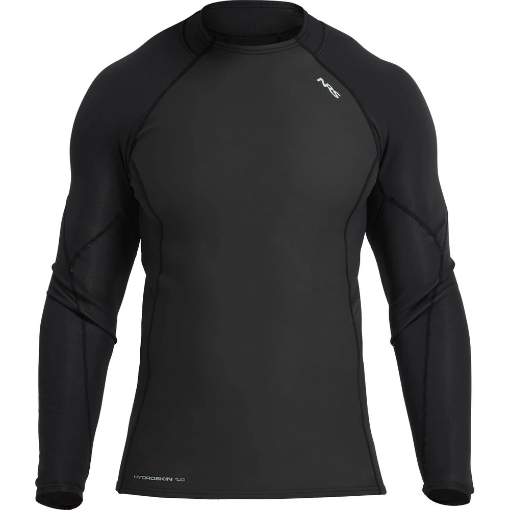 Hydroskin 1.0mm Long Sleeve Shirt - Men's NRS Hydroskin 1.0mm Long Sleeve Shirt - Men's -4Corners Riversports 15032 05 Black na Front 091123 1000x1000 01341cc9 3844 45ff 8f1c 80f4f7541baa
