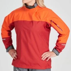 NRS Endurance Splash Jacket - Women's -4Corners Riversports 20011 07 PoppyVino Model FrontCrop 070121 1000x1000 27e121ef 9003 48fe 8461 cd14c9d29f53