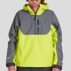 NRS High Tide Jacket - Men's 7 NRS High Tide Jacket - Men's -4Corners Riversports 20026 04 ChartreuseGray Model FrontCrop 102121 1000x1000 552173e5 883b 4f04 b1b7 26874a73cb0a