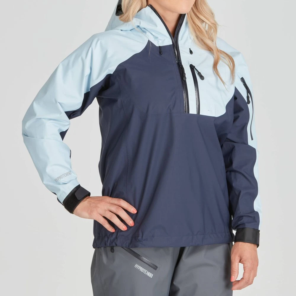 High Tide Jacket - Women's NRS High Tide Jacket - Women's -4Corners Riversports 20037 02 CloudNavy Model FrontCrop 070121 1000x1000 0a4ae4d7 ab02 4705 ae30 c7bd50d22049