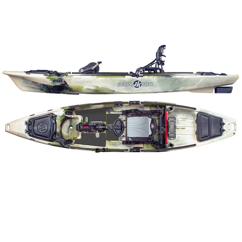 Knarr FD 13'9 Jackson Kayak Knarr FD 13'9 -4Corners Riversports 2025 Knarr FD Forest 27183