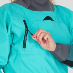 NRS REV (GORE-TEX Pro) Drytop - Women's 9 NRS REV (GORE-TEX Pro) Drytop - Women's -4Corners Riversports 22542 01 MediterraneaAqua Model Zipper 092421 1000x1000 32e7dafd 226f 40ed b44b 32377a1e0a3a