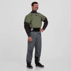 NRS Phenom GORE-TEX Pro Dry Suit - Men's (2025) -4Corners Riversports 22546 01 Olive Model Front 122023 1000x1000 305b2582 0df5 4093 9c20 bfd923458799