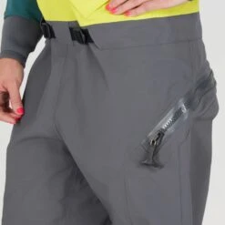 NRS Nomad GORE-TEX Pro Semi-Dry Suit - Women's -4Corners Riversports 22549 01 Chartreuse Model ReliefZipper 092421 1000x1000 d982f11c 674c 4f92 afd0 b2cad7bcf87e