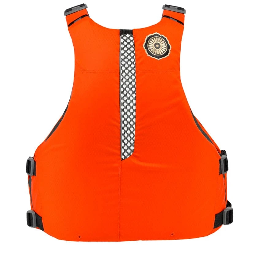 E-Ronny PFD Astral E-Ronny PFD -4Corners Riversports Astral S21 E Ronny FireOrange Back WEB