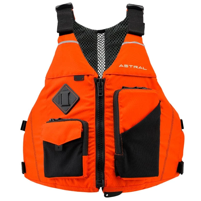 E-Ronny PFD Astral E-Ronny PFD -4Corners Riversports Astral S21 E Ronny FireOrange Front WEB