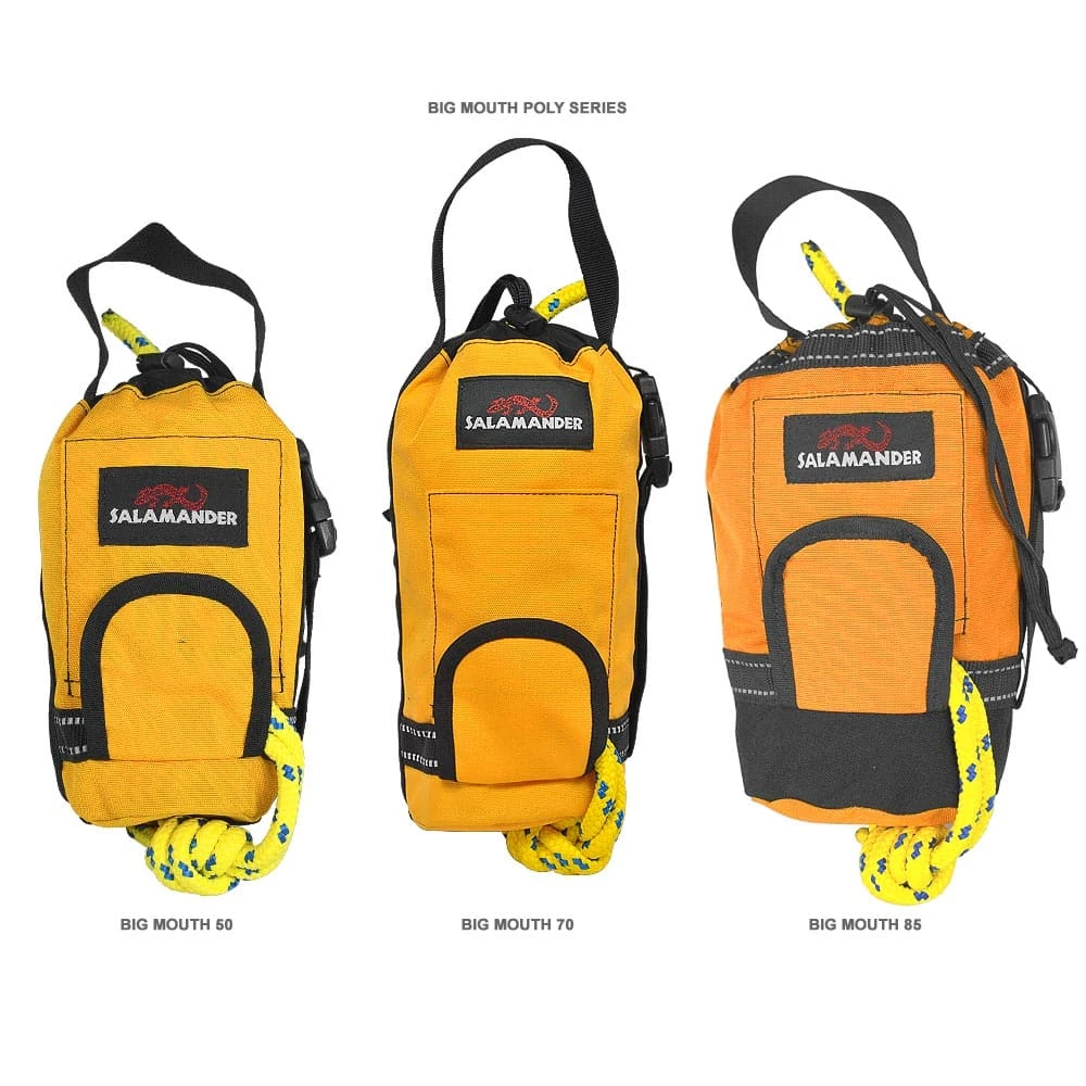 Little Big Mouth Throw Bags Salamander Little Big Mouth Throw Bags -4Corners Riversports BM salamander big mouth poly series