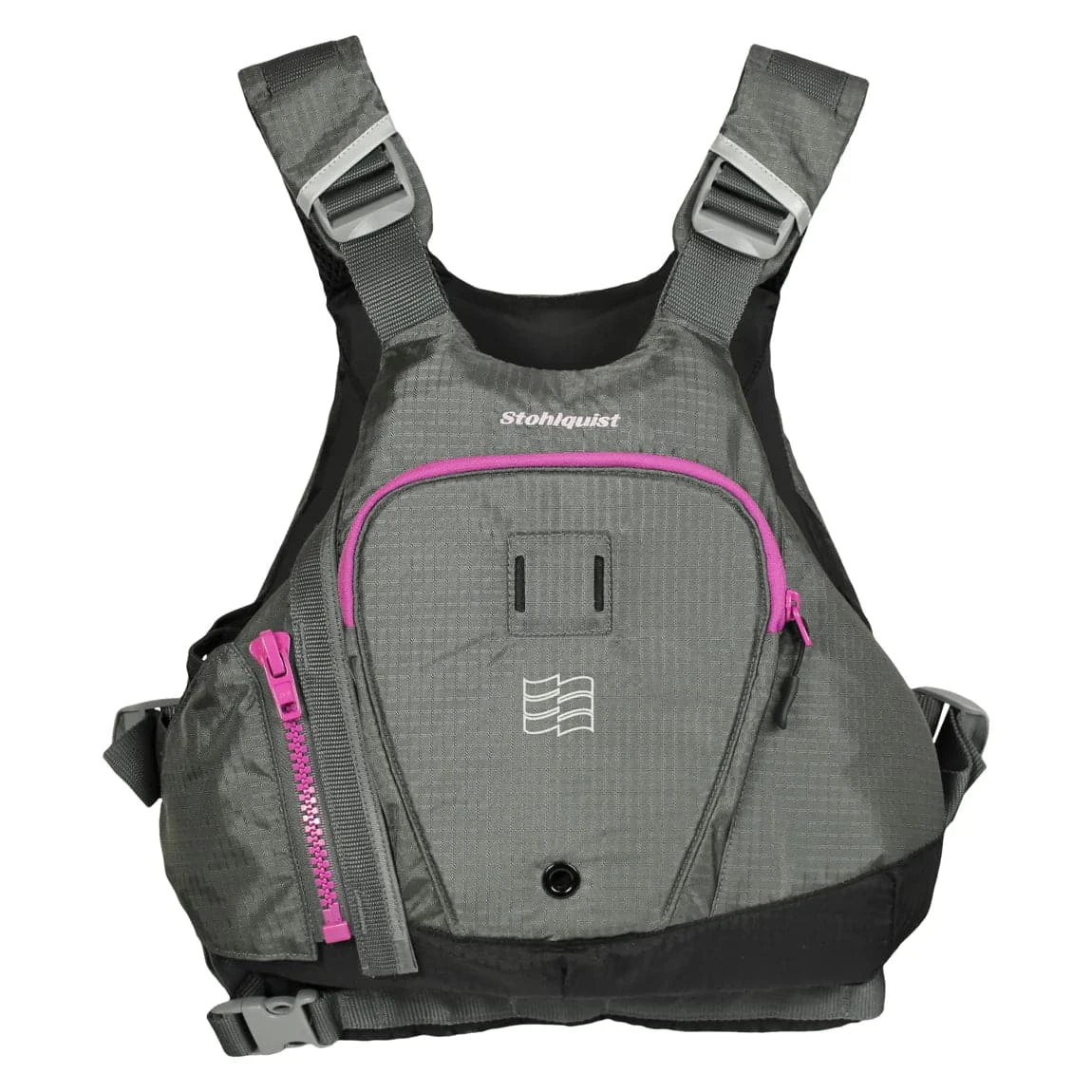 Edge PFD Stohlquist Edge PFD -4Corners Riversports Edge Grey Fuchia QF1631051 Front 1440x 03f57548 de50 4bca af05 4b2bd3cf0d5c 1