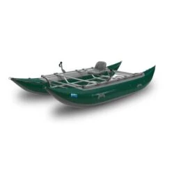 Jaguarundi 16' Cataraft -4Corners Riversports Jaguarundi Catalog Green