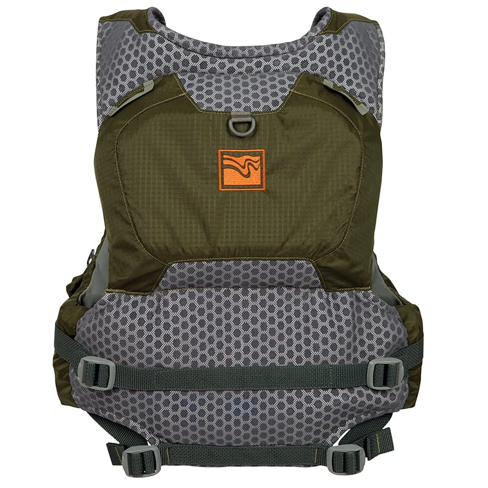 Leviathan PFD Kokatat Leviathan PFD -4Corners Riversports LVULEVOL life vest leviathan pfd men s olive back