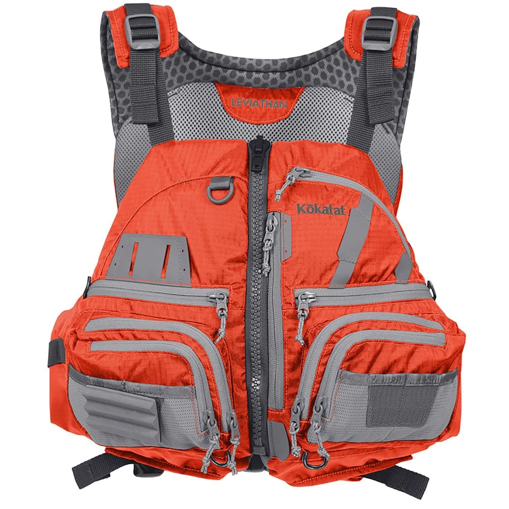 Leviathan PFD Kokatat Leviathan PFD -4Corners Riversports LVULEVOR life vest leviathan pfd men s orange front