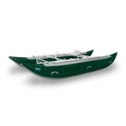 Leopard 18' Cataraft -4Corners Riversports Leopard Catallog 2019 green