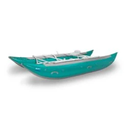 Leopard 18' Cataraft -4Corners Riversports Leopard Catalog Teal
