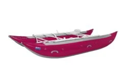 Leopard 18' Cataraft -4Corners Riversports Leopard Cranberry