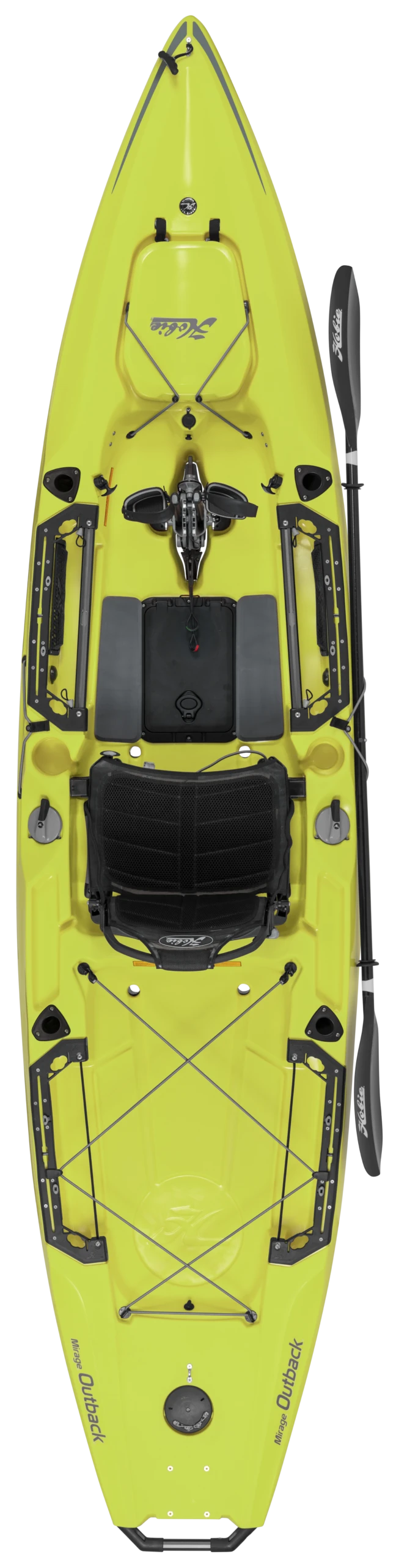 Mirage Outback 12'9 Hobie Mirage Outback 12'9 -4Corners Riversports Outback studio seagrass topview 2022 scaled