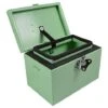 Salamander Aluminum Captain's Dry Box -4Corners Riversports PDB A 8x8x12 personal dry box aqua color