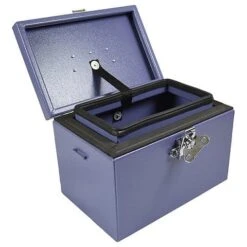 Salamander Aluminum Captain's Dry Box 3 Salamander Aluminum Captain's Dry Box -4Corners Riversports PDB P 8x8x12 personal dry box plum color