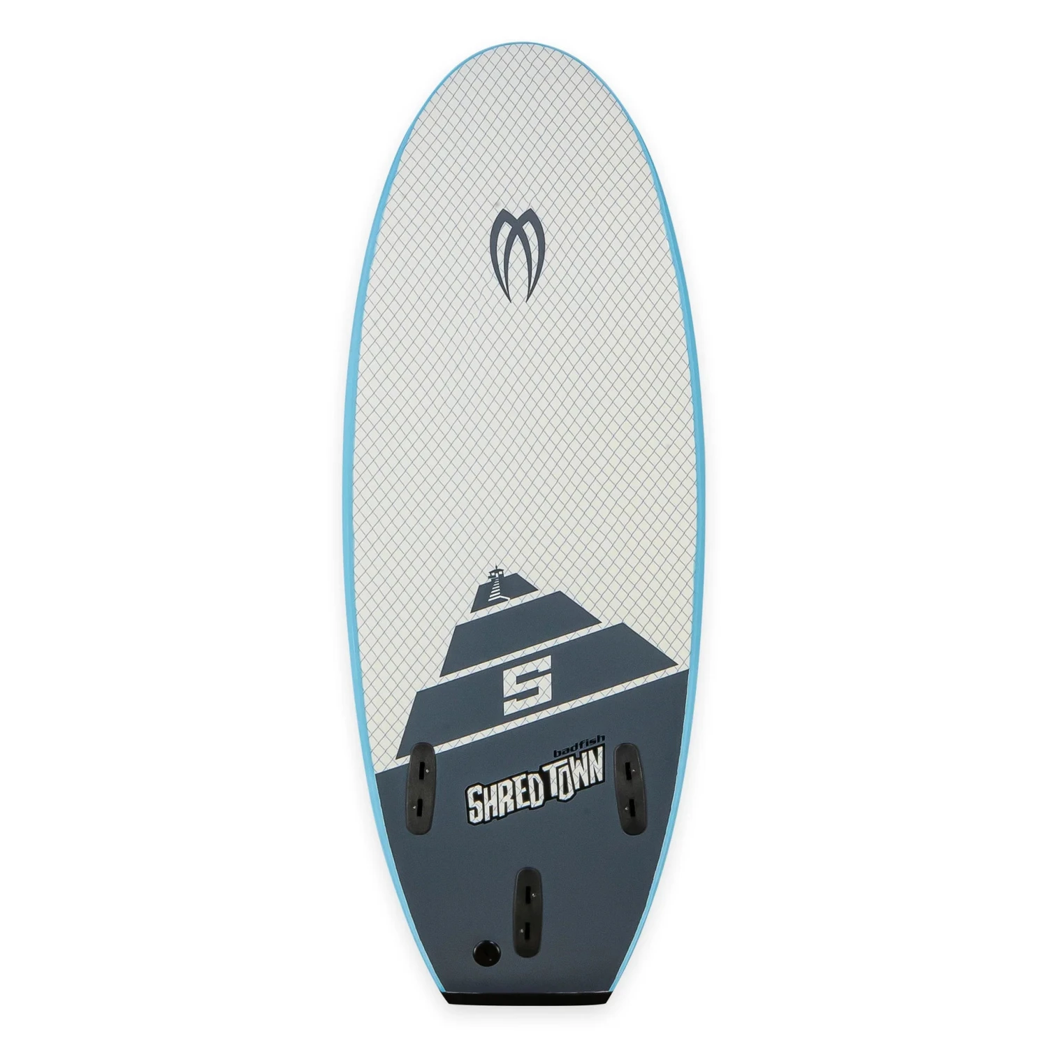 ShredTown Surf Board ShredTown Surf Board -4Corners Riversports ShredTownBlueBOTTOM