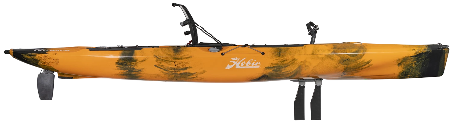 Mirage Outback 12'9 Hobie Mirage Outback 12'9 -4Corners Riversports Studio Outback SunriseCamo sideview
