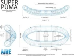 Super Puma 13 13 Super Puma 13 -4Corners Riversports SuperPuma 2015 Wireframe