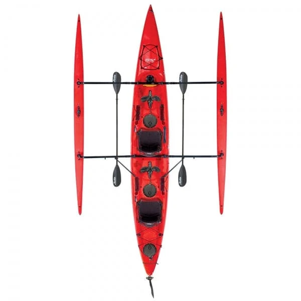 Adventure Island Tandem Hobie Adventure Island Tandem -4Corners Riversports TandemIsland studio red topview 2020 copy