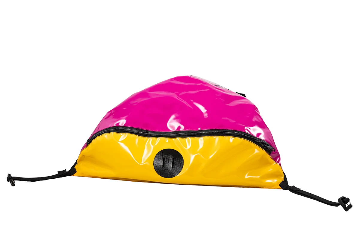 Hybrid Bow Bag Hybrid Bow Bag -4Corners Riversports bow bag magenta yellow 210d nylon