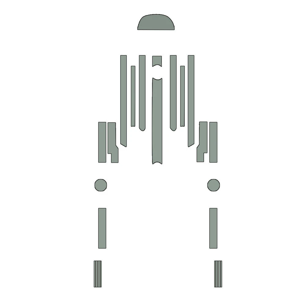 Bite Deck Pad Kit Jackson Kayak Bite Deck Pad Kit -4Corners Riversports deck1