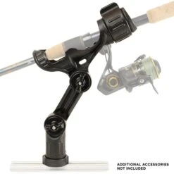YakAttack Omega Pro Rod Holder -4Corners Riversports omega pro rod holder with track mounted locknload mounting system rhm 1002 06898
