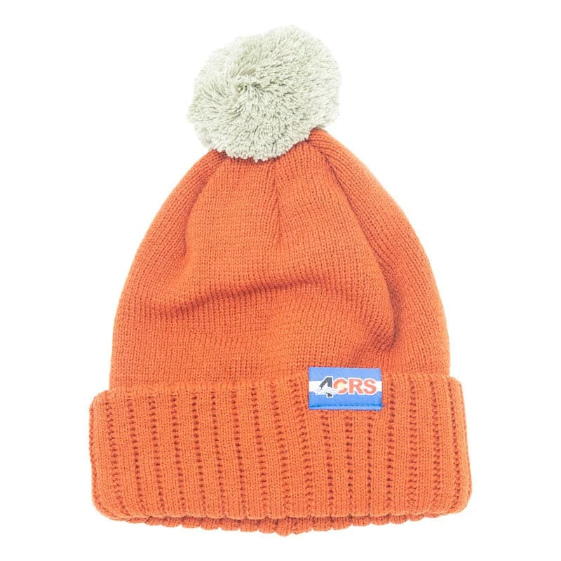 4CRS Pom Pom Beanie 4CRS Pom Pom Beanie -4Corners Riversports pom orange