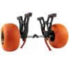YakAttack TowNStow Bunkster Kayak Cart W/ Sand Wheels -4Corners Riversports townstow bunkster kayak cart with sand tires 67322.1736971810